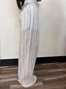 Cotton Wide Leg Pants