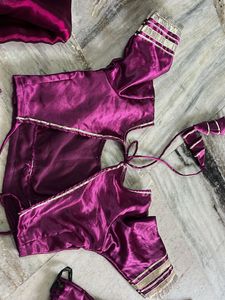 Maroon Lehenga Choli Set