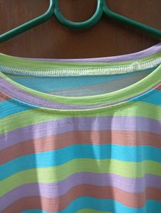 Striped Long Sleeve Top
