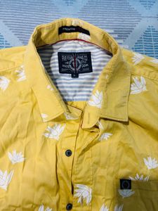 Yellow Printed Shirt