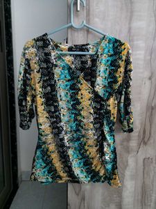 Colorful Print Top