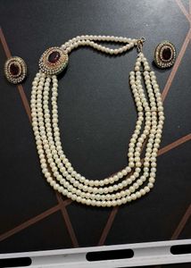 Pearl Necklace Set