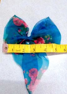 Pinterest Big Floral Hair Bow Accessory