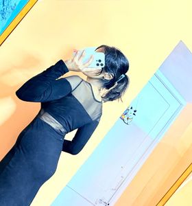 black stylish bodycon