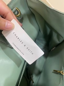 Charles &amp; Keith Olive Tote