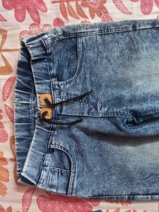 Acid Wash Denim Jeans