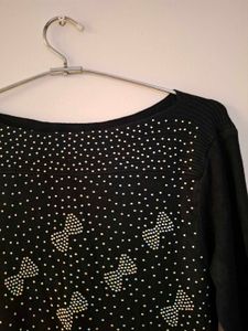 Black Bow Sweater