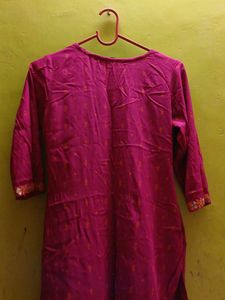 Elegant Pink Kurti