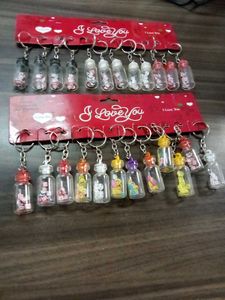 Cute Bottle Keychains