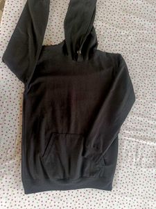 Black Pullover Hoodie