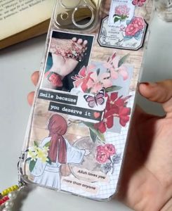 phone cover with journal art