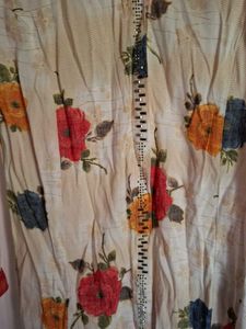 Floral Print Kurta