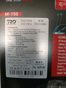 Wireless Neckband Headphones