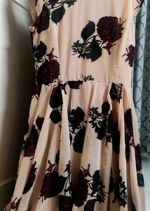 Harpa Women&#39;s Silk Skater Knee-Length Dress