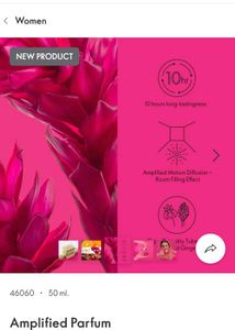 Oriflame All Or Nothing Amplified Perfume Sample