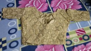 Golden Lehenga Choli Set