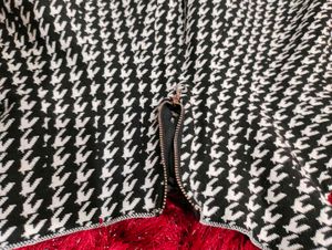 Houndstooth mini Skirt