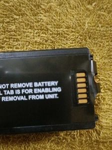 Motorola Battery 82-127909-01 Rev C