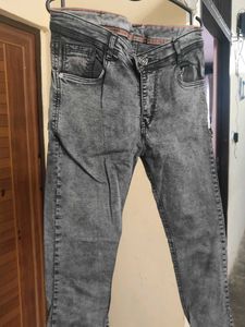 Gray Denim Jeans
