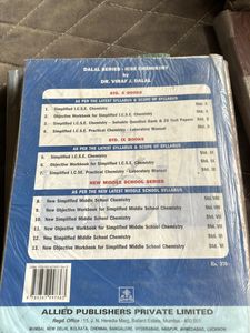 Dalal Series ICSE Class 10 Chemistry Text Book