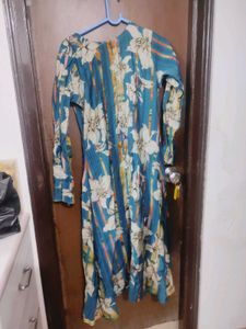 Floral Salwar Kameez Suit dupatta