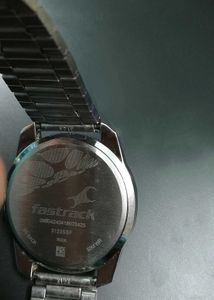 Fastrack Quartz Analog Silver Dial Stainless Steel