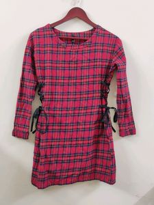 Red Checkered Dress