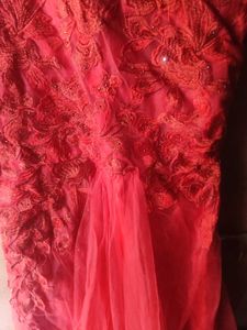 Red Princess Gown