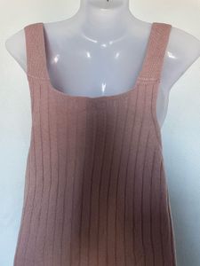Ribbed Knit Slip Dress