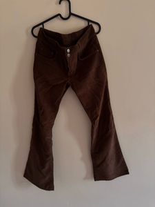 Low Rise Corduroy Bootcut Jeans