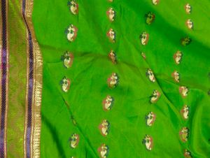 100%pure mysore Crepe Silk Saree