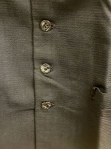 Men’s Waistcoat , Dark Grey, Chest 42