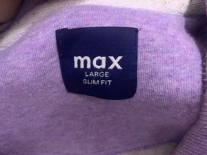 Purple Graphic Sweatshirt