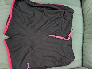 Puma Black Running Shorts