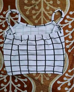 Plaid Sexy Crop Top For Women