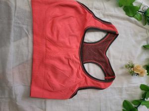 Coral Sports Bra