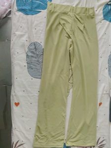 Classy Lime Green Women Trousers