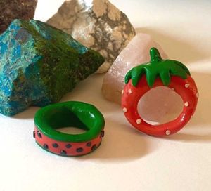 Fruity Strawberry Rings 🍓
