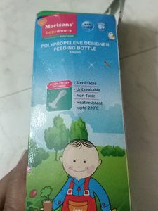 Baby Feeding 150ml Bottle 🍼 With Nipple, 🥄