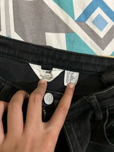 Ripped Flare Jeans