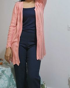 Allen Solly Peach Shrug