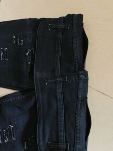 Ripped Black Jeans