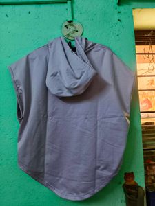 Lavender Sleeveless Hoodie