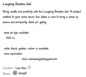 Laughing Buddha Idol