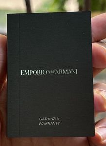 Emporio Men Watch Bought In Pheonix Mall 100% OG