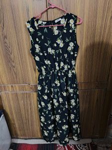Floral Print Midi Dress
