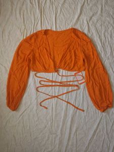 Urbanic Tie Up Crop Top