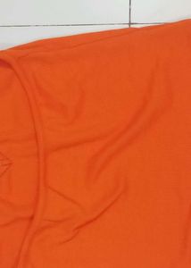 Orange Halter Neck Top