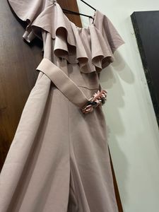 Elegant Ruffled Jumpsuit