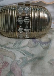 Elegant Metallic Clutch